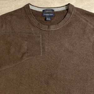 46 48 Lands End Sweater Crew Neck Long Sleeve